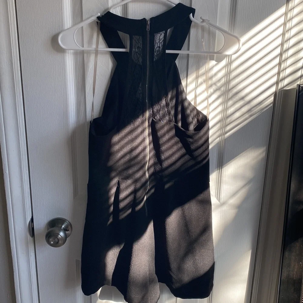 Charlotte Russe Black Romper - Picture 2 of 4